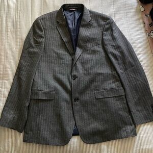 Tommy Hilfiger Gray & Black Blazer